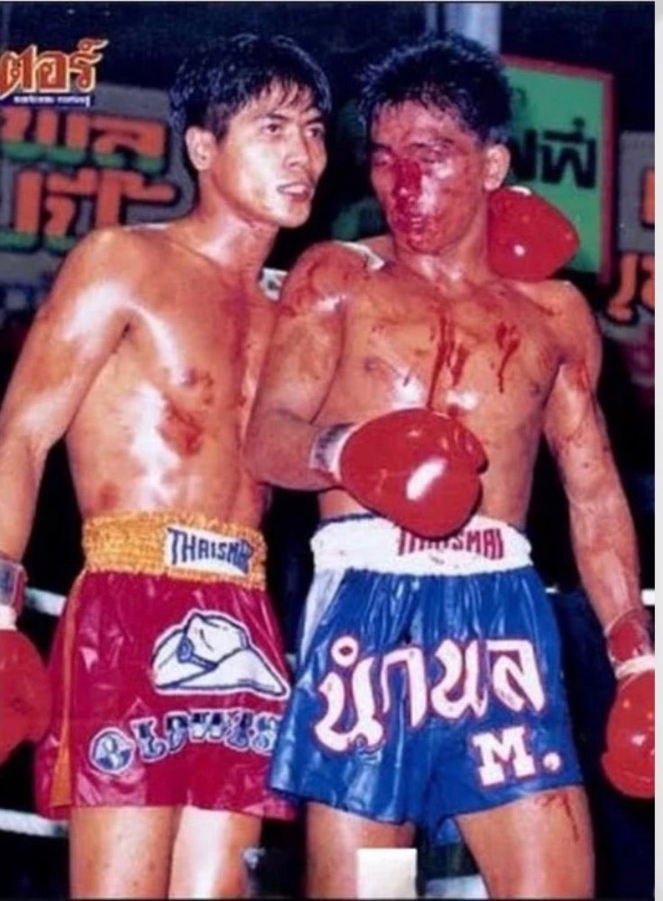 Golden Era Moments 022 'Samart Payakaroon vs Namkams M.' Archive-Style print