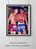 Golden Era Moments 022 'Samart Payakaroon vs Namkams M.' Archive-Style print