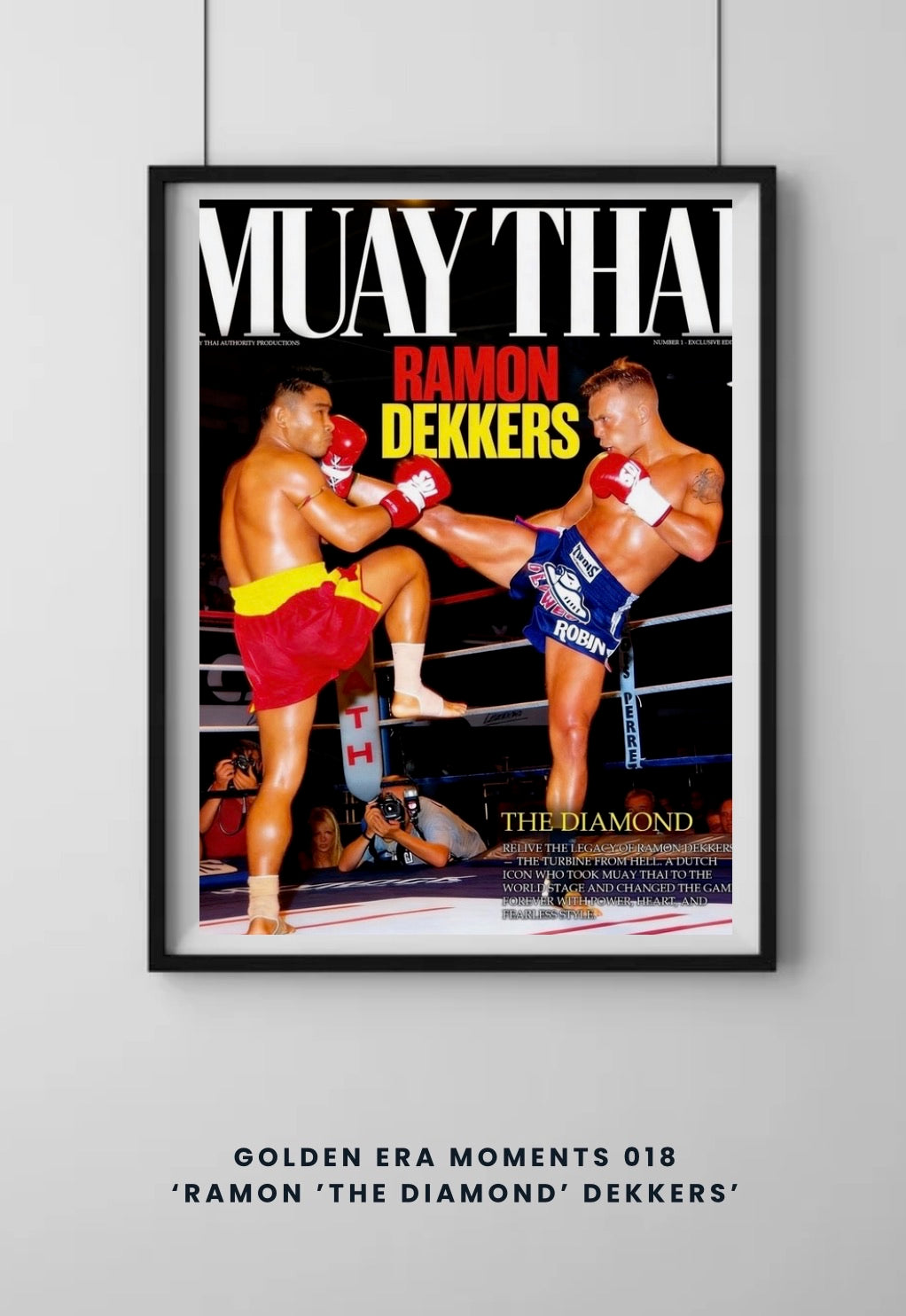 Golden Era Moments 018 "Ramon 'The Diamond' Dekkers' Archive style print